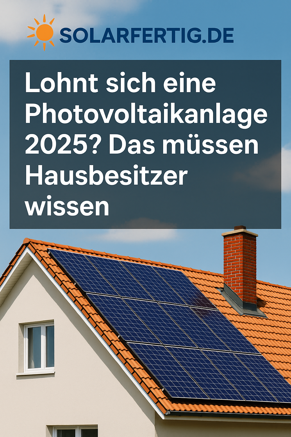 Lohnt sich eine Photovoltaikanlage 2025? Das müssen Hausbesitzer wissen