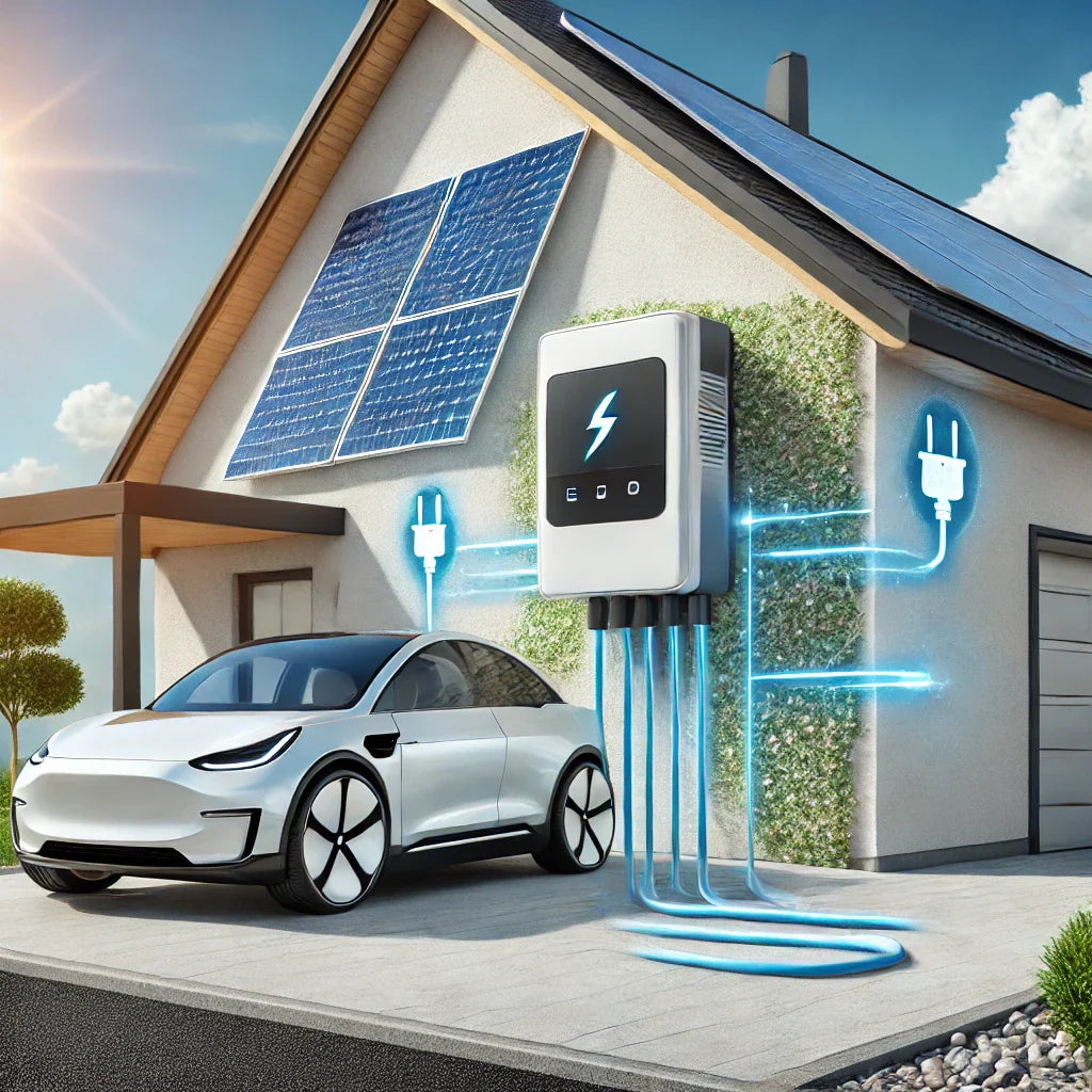 Vernetztes Haus mit PV-Anlage