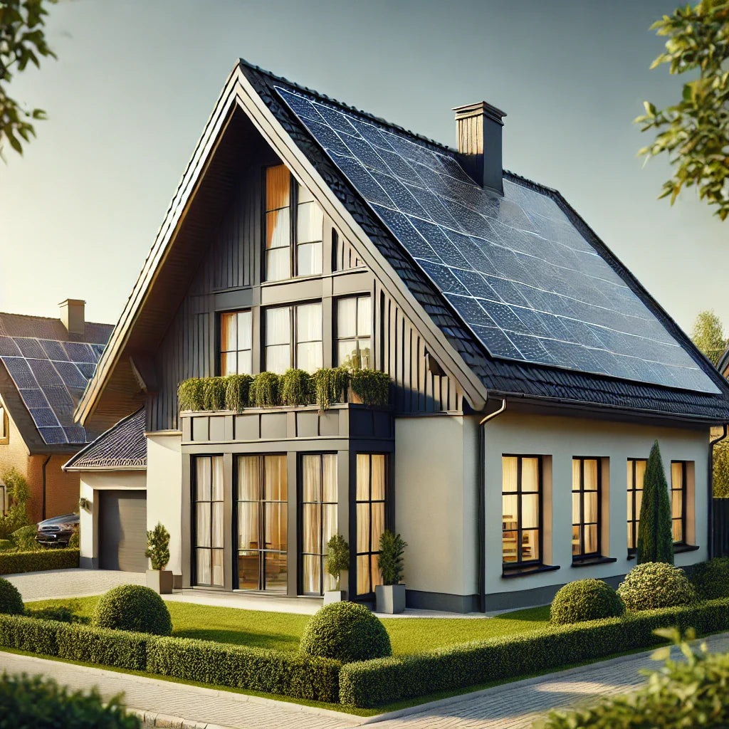 PV-Anlage auf dem Dach